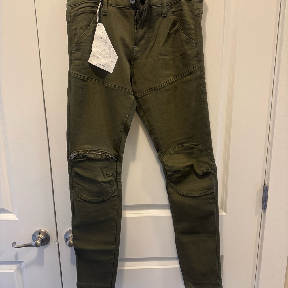 Gstar Gator Olive Green Cargo Pants 31x32